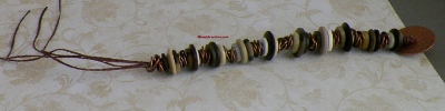 Button bracelet tutorial