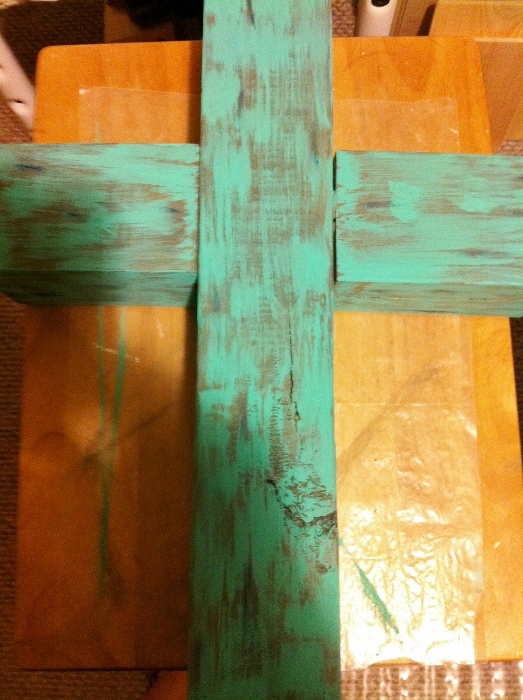 how to make a cross out of wood