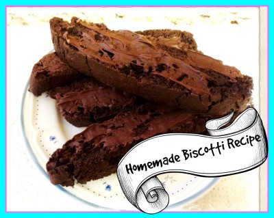 homemade chocolate biscotti recipe