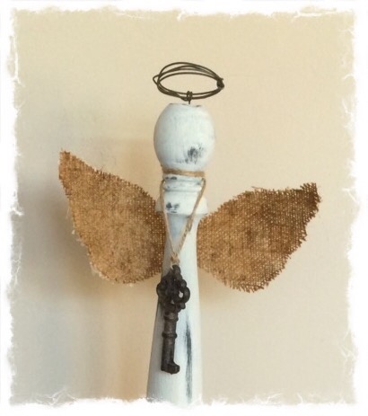 how to make wooden Angels