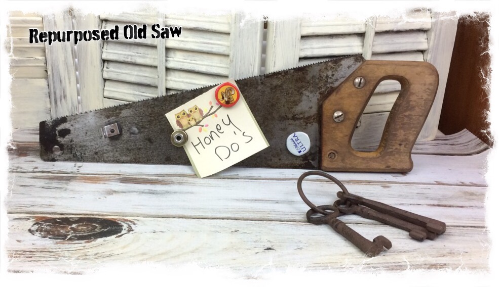 repurposed old handsaw