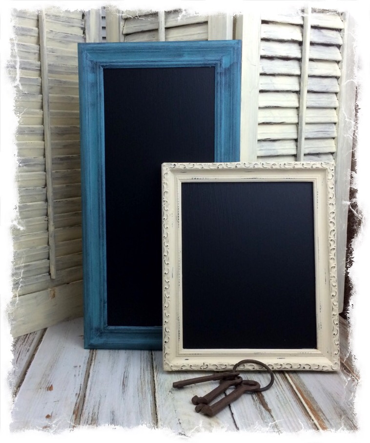 diy chalkboards made from old picture frames