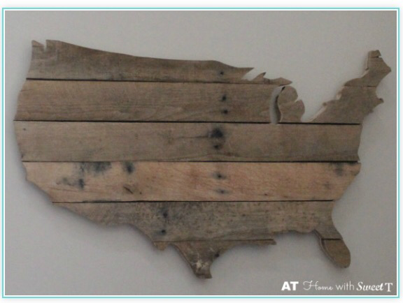 United States Pallet Wall Art 