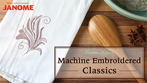 Machine embroidered Classics