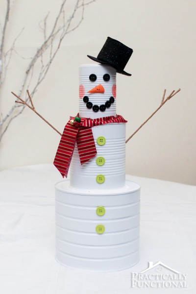 DIY-Christmas-Craft-Tin-Can-Snowman