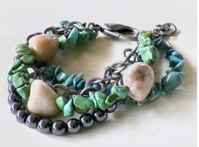 Handmade Multi Strand Bracelet 