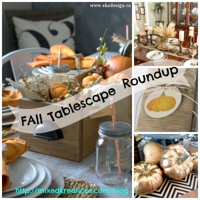 Fall tablescape roundup