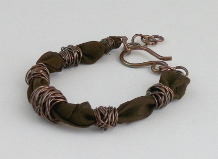 Upcycled bracelet