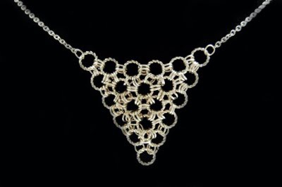 Easy Chainmaille Necklace by Obstinate Pursuit