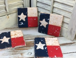 Texas Tile Coasters