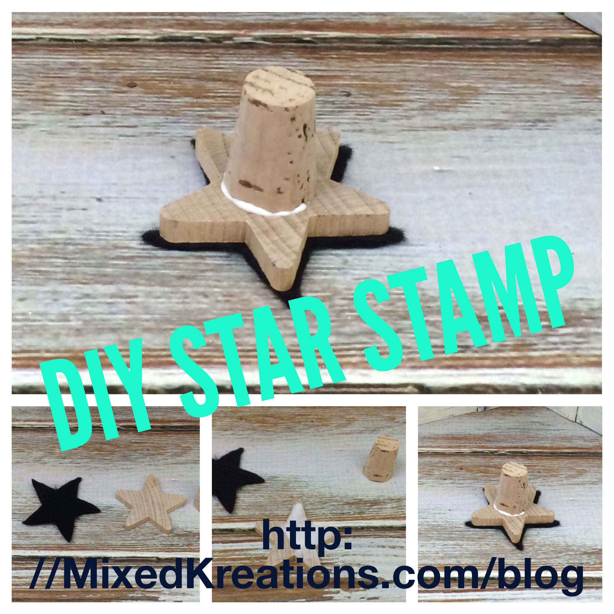 Diy Star Stamp - Mixed Kreations