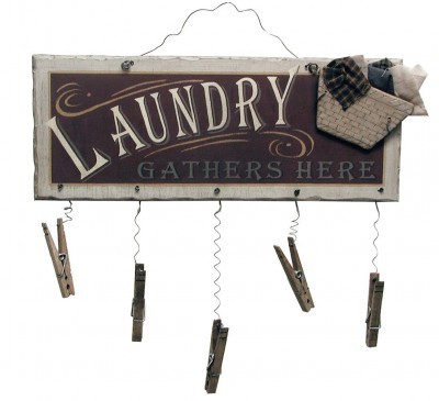 country laundry sign