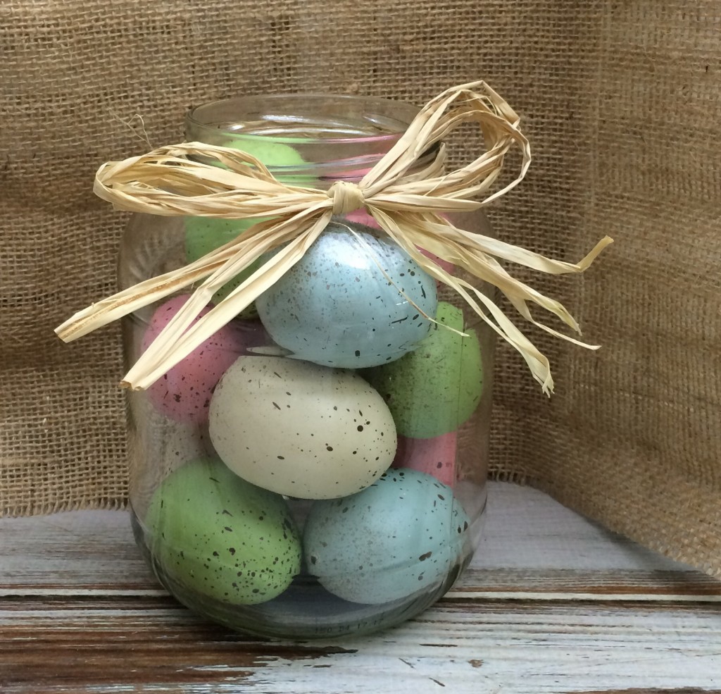  Make A Easter Egg Jar