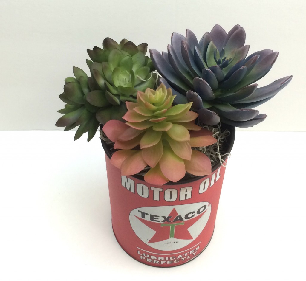 How to make a Faux succulent planter