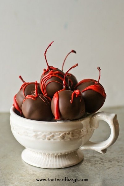 Chocolate covered cherries 