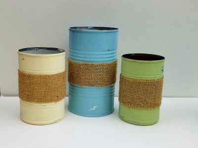 Repurposed tin cans