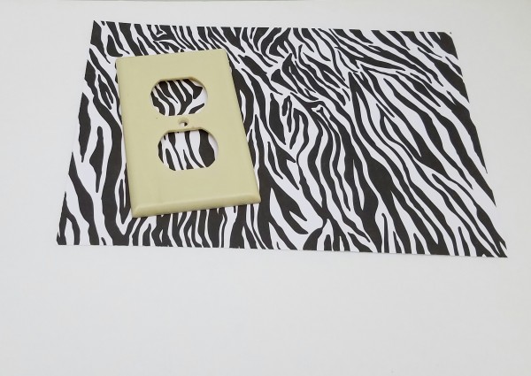 zebra print switch covers