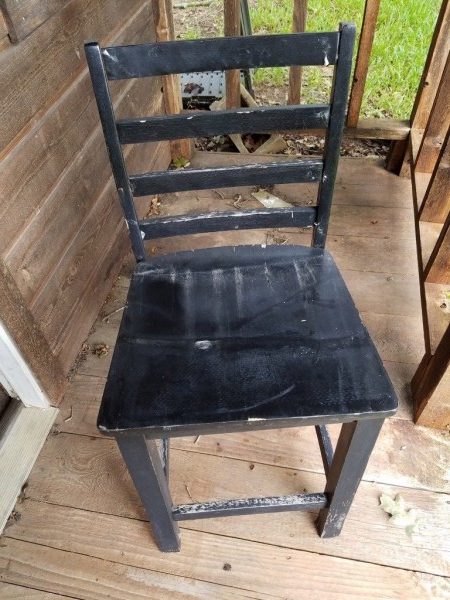 Repurposed chair