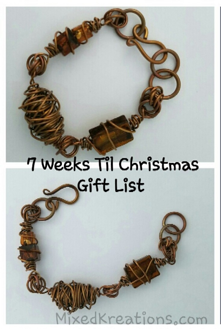 7 Weeks Til Christmas Gift List- Handmade Bracelet 