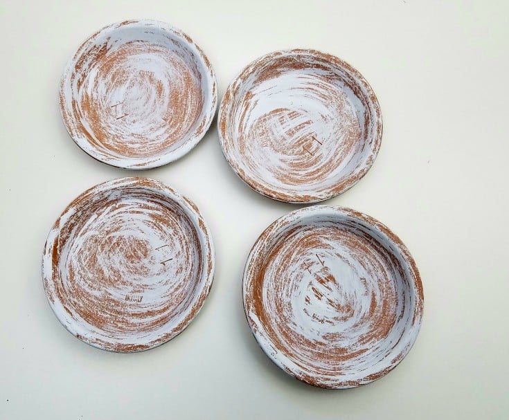 Repurposed Terra Cotta Saucers