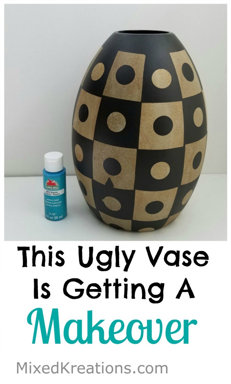 ugly vase makeover