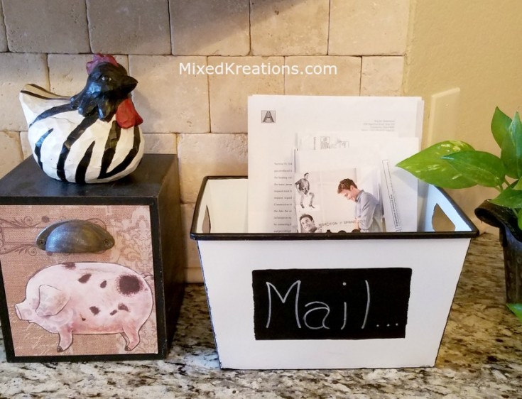 dollar store container makeover