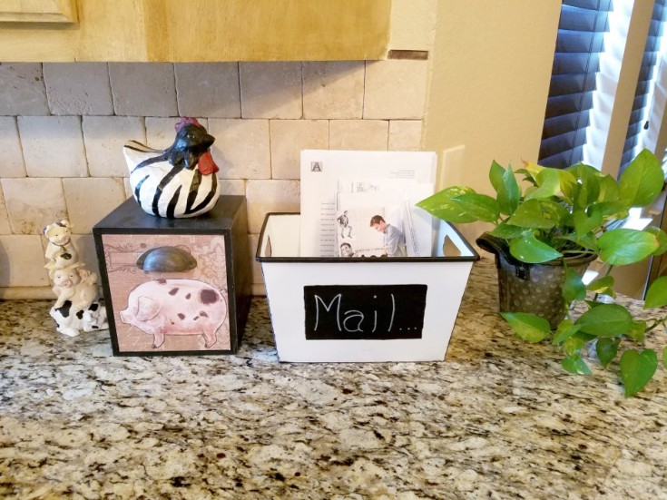 dollar store container makeover