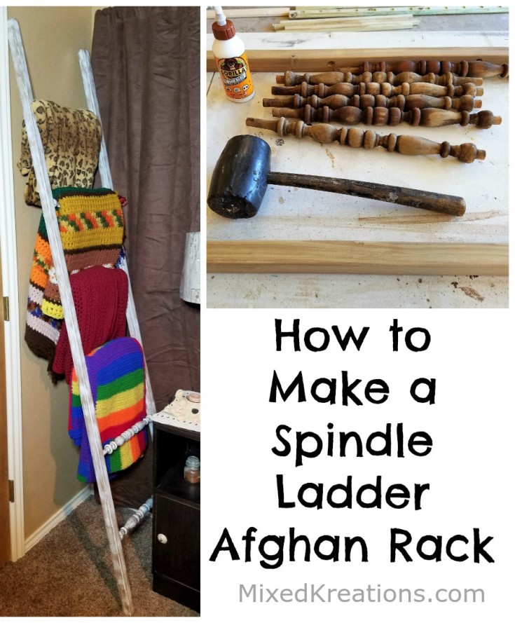 spindle ladder afghan rack pinnable