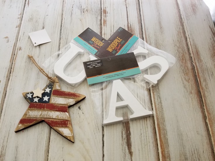 Diy Patriotic Sign Made Out of a Fan Blade