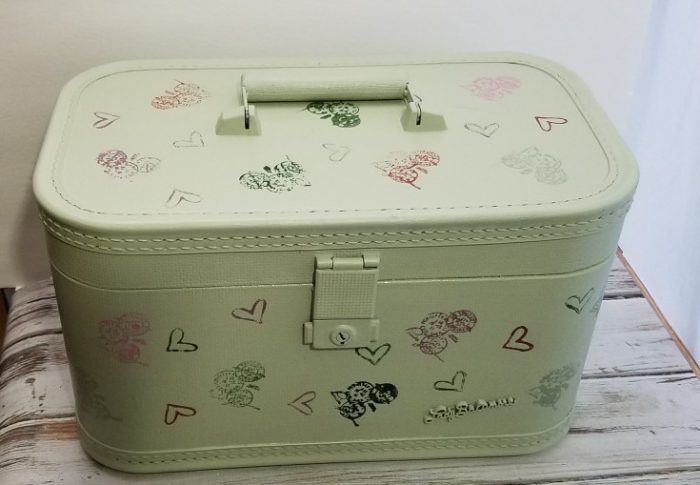 Vintage Train Case Makeover