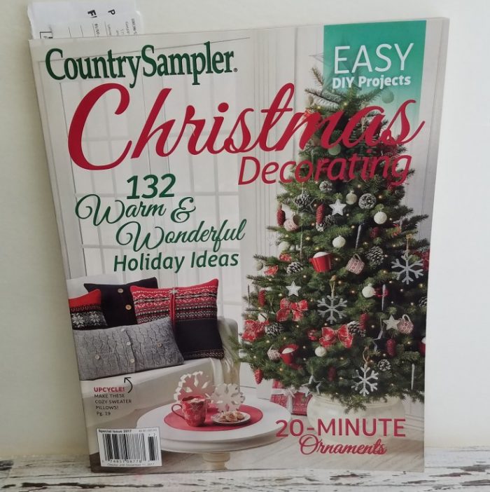 Featured in Country Sampler Christmas Decorating Magazine Mixed Kreations