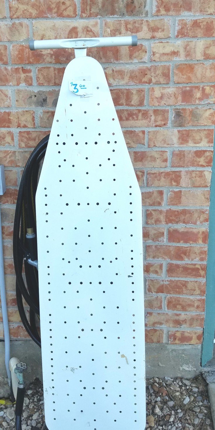 repurposed ironing board