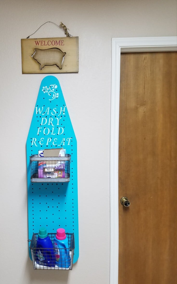 repurposed ironing board