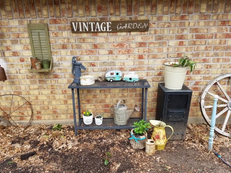 outdoors vintage garden