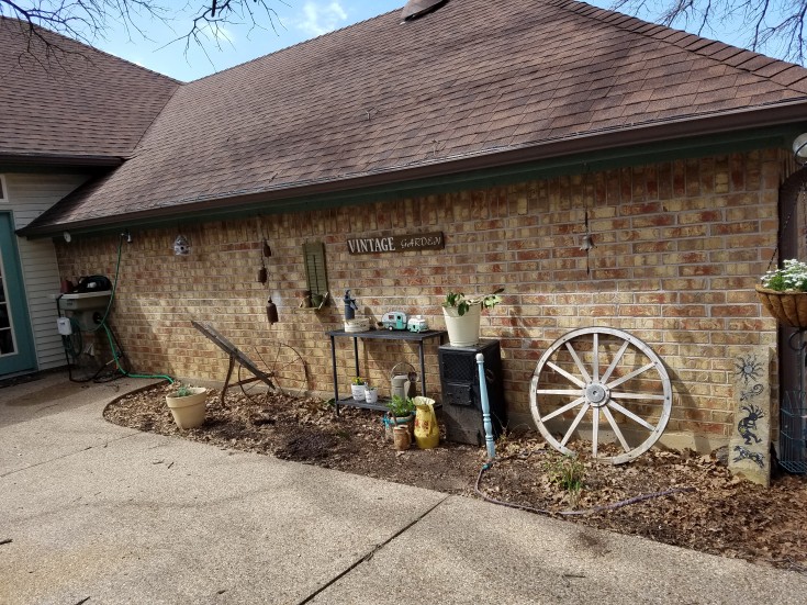 outdoors vintage garden