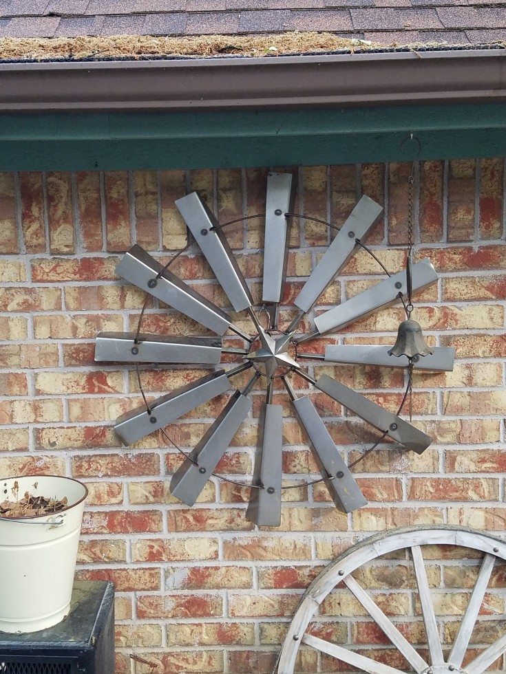 Wimberley Trip, and Junkin at Antique Alley | windmill blades