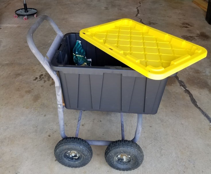 How to Make a Diy Garden Cart from a Hose Cart - Mixed Kreations