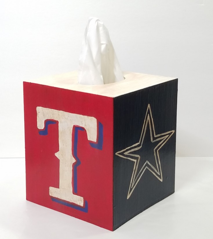 Dallas Cowboys Tissue Box Cover on CraftIsArt