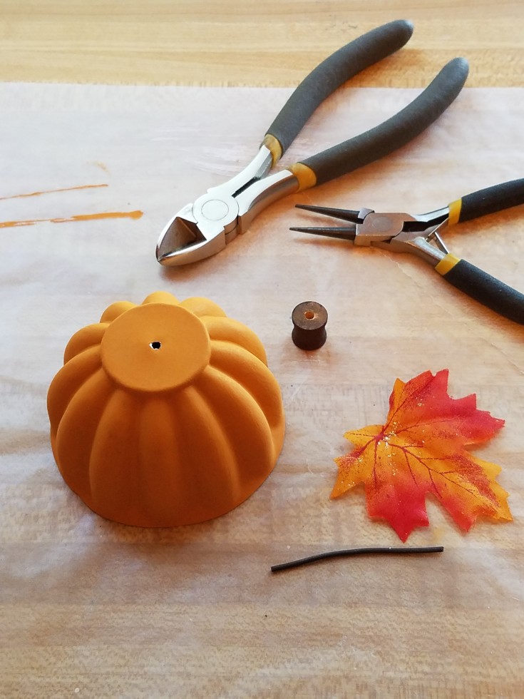 How to make a metal tart mold pumpkin