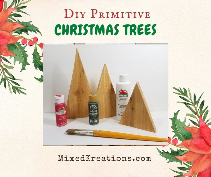 Diy Primitive Christmas Trees