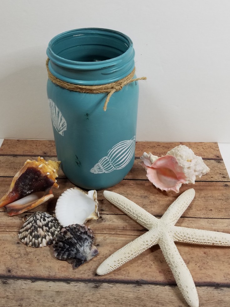 Diy Beachy Décor – Upcycled Jar