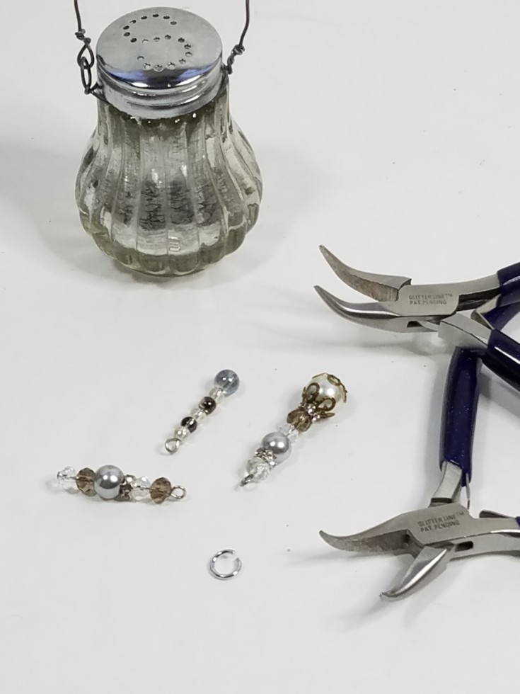 How to Make a Faux Mercury Glass Salt Shaker Ornament