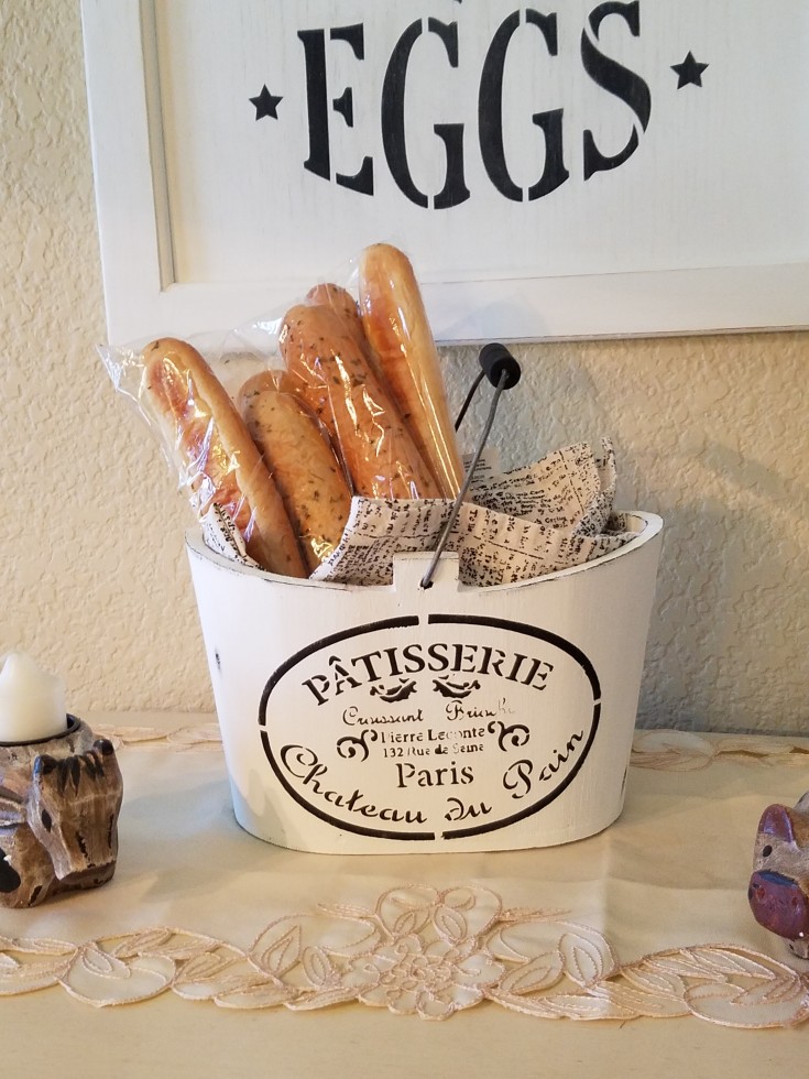 Diy French country style bucket