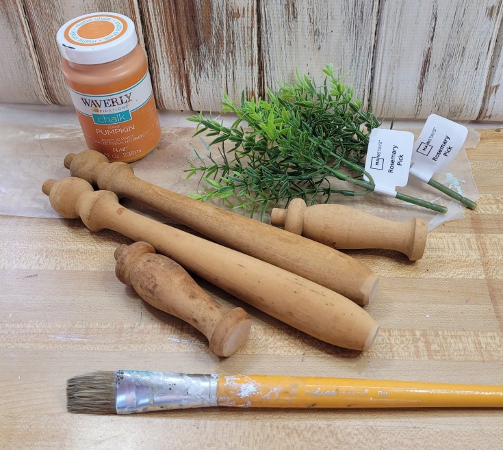 How to make wood spindle carrots