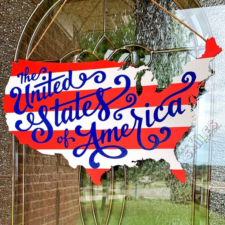 red, white, and blue patriotic projects