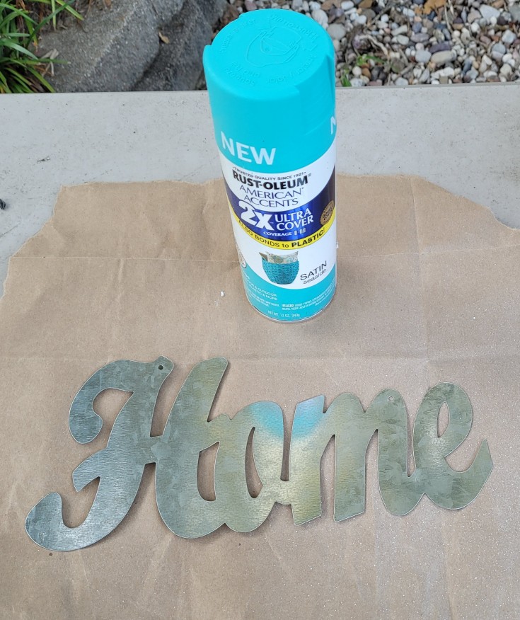 Super easy diy yard art