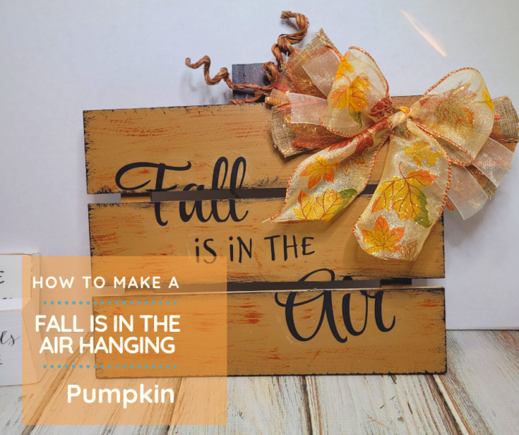 Fall is in the air pumpkin