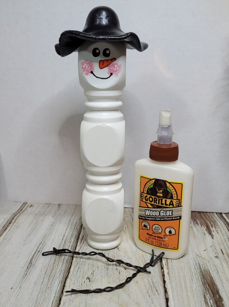 Wooden snowman arms