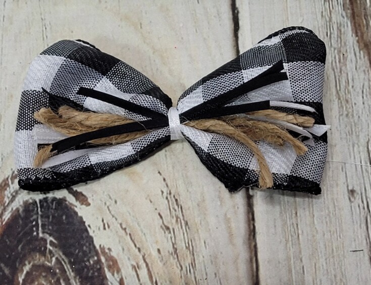 diy farmhouse bow