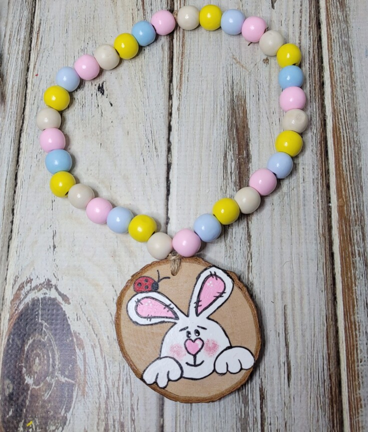 Handmade Easter door knob hanger